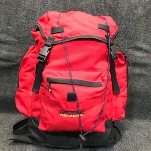 Vintage Abercrombie & Fitch Performance City Hiker Red Travel School Backpack